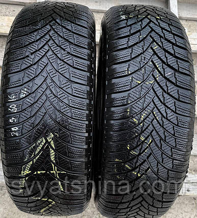 Шина 205/60R16 Firestone Winterhawk 4, зима, б/в, протектор 5,8-8 мм, 2024 р., фото 1