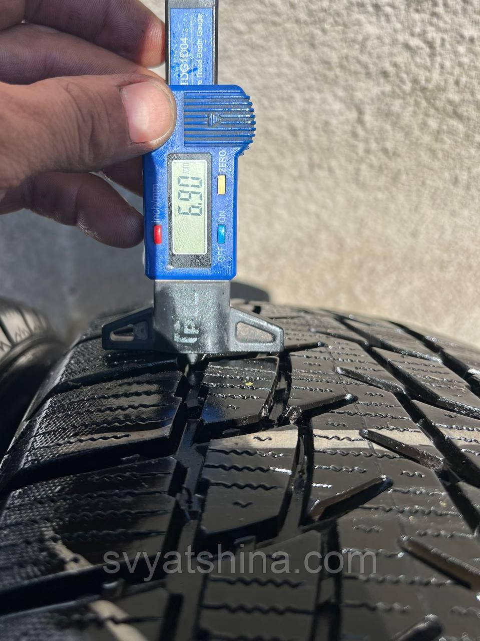 Шини б/у 215/65R16 ALPINE DIMAX зимові, глибина протектора 7.1-6.2мм, рік 2024, пара.