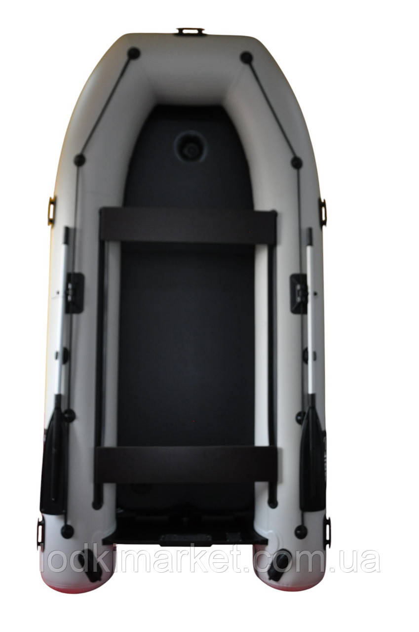 Лодка пвх надувная двухместная, килевая под мотор Grif boat GM-330KU(AD)., фото 1