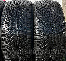 Шини 225/50R17 GOODYEAR VECTOR 4 SEASON, зима, 2017 рік, комплект 4 шт, залишок 5.8-5.5 мм, фото 2