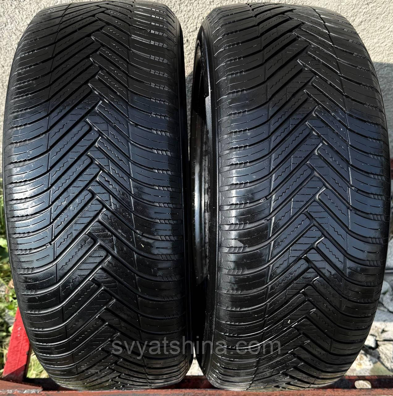Шина HANKOOK KINERGY 4S2 225/55R17 всесезонна, б/в, 6 мм, 2021 рік