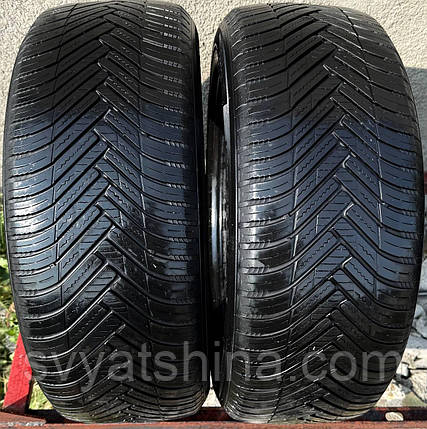 Шина HANKOOK KINERGY 4S2 225/55R17 всесезонна, б/в, 6 мм, 2021 рік, фото 1