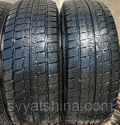 Шини б/у HANKOOK WINTER RW 06 225/65R16c, зима, залишок 9.1-8.1 мм, 2016 рік, комплект 4 шт, фото 1