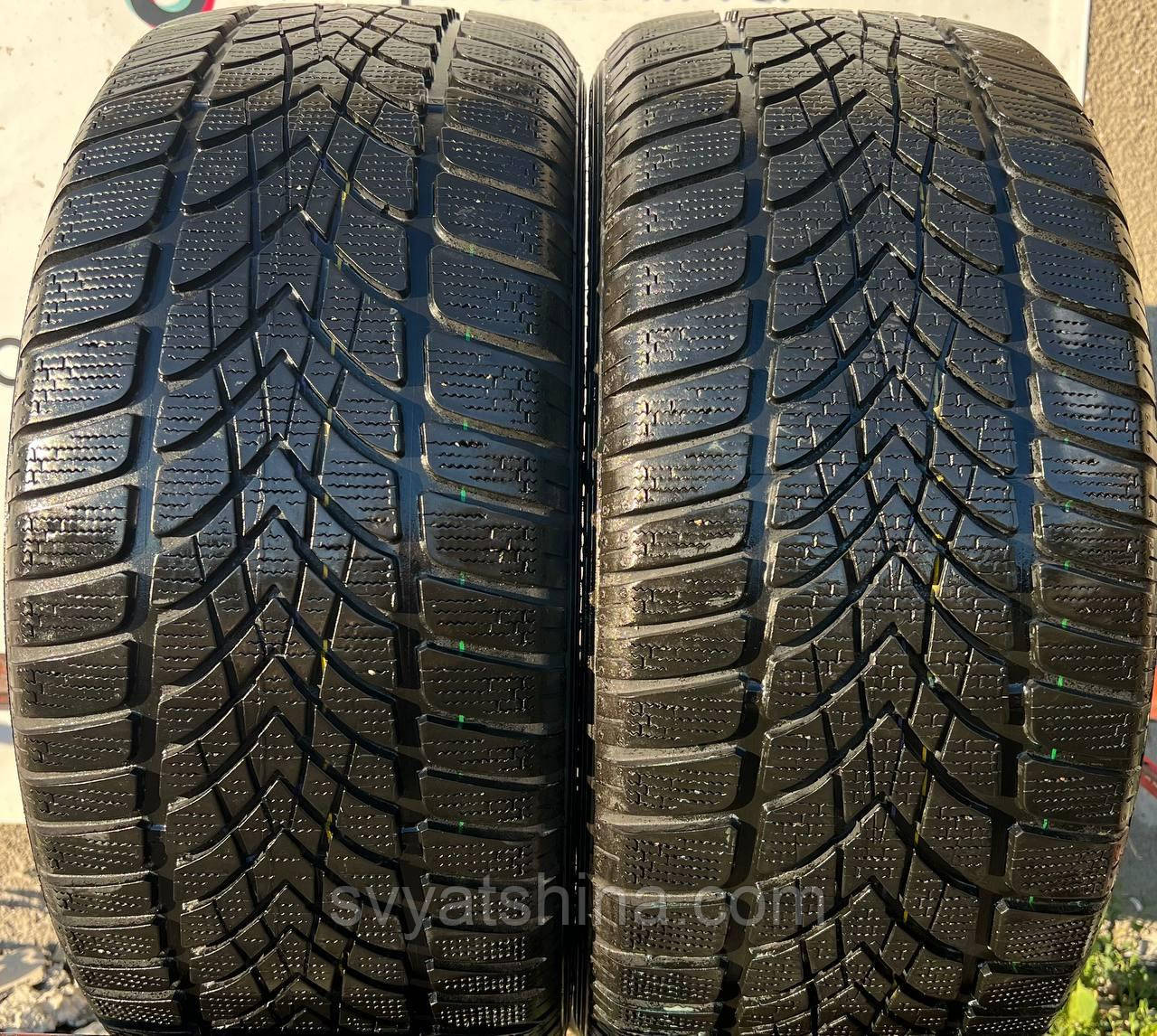 Шини 235/45R17 DUNLOP SP WINTER SPORT 4D зима, залишок 6.6-6.2 мм, 2014 рік, пара