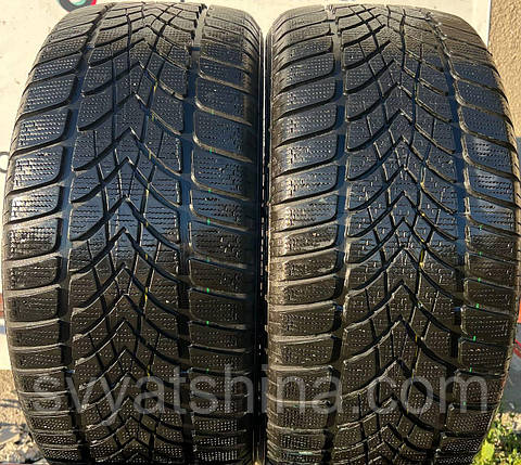Шини 235/45R17 DUNLOP SP WINTER SPORT 4D зима, залишок 6.6-6.2 мм, 2014 рік, пара, фото 1