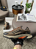 Кросівки чоловічі Merrell Moab Speed 2 GTX Brown демісезонні коричневі повсякденні SAR41