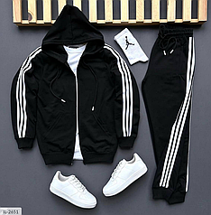 Спортивний костюм чоловічий з лампасами 2561| 42-44 46-48 50-52 54-56р.