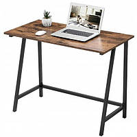 Стіл письмовий металевий лофт PRO-BONRO 267 | металевий каркас, ДСП-стільниця, компактний дизайн