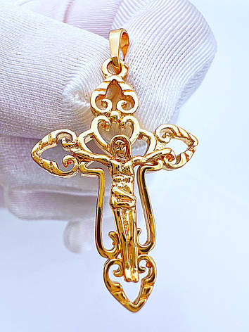 Хрестик Xuping позолота, фото 1