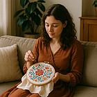 Нитки - набір для вишивання 100 кольорів 25724, фото 9