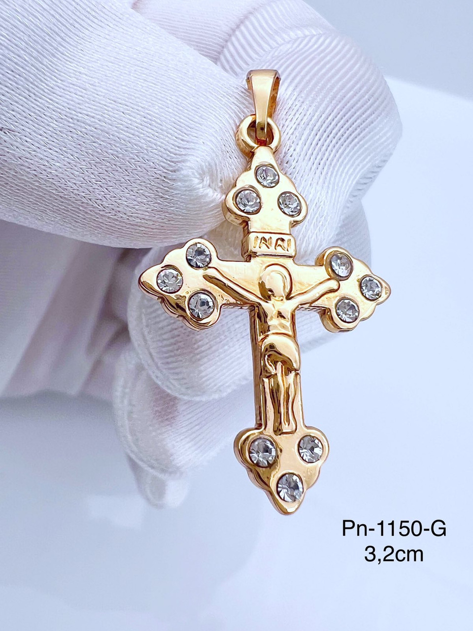 Хрестик Xuping позолота