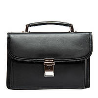 Чоловіча шкіряна сумка барсетка BRETTON  9377-3 black.Чоловічі сумки оптом  в УкраЇні.