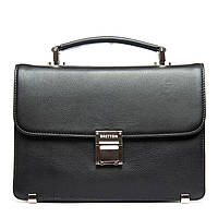 Чоловіча шкіряна сумка барсетка BRETTON  4006-8 black.Чоловічі сумки оптом  в УкраЇні.
