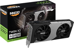 Відеокарта GeForce RTX 5060 Ti 16GB Inno3D TWIN X2 (N506T2-16D7-191073N), фото 1