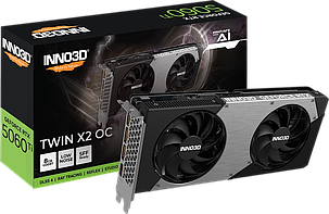 Відеокарта GeForce RTX5060 Ti 8GB Inno3D TWIN X2 (N506T2-08D7-193075N), фото 1