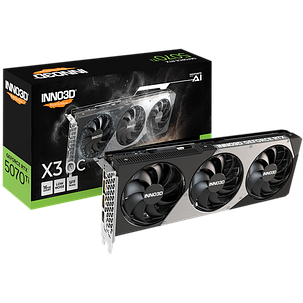 Відеокарта GeForce RTX5070 Ti 16GB Inno3D X3 OC (N507T3-16D7X-176068N), фото 1
