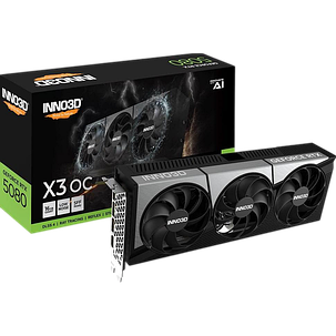 Відеокарта GeForce RTX5080 16GB Inno3D X3 OC (N50803-16D7X-17603930), фото 1