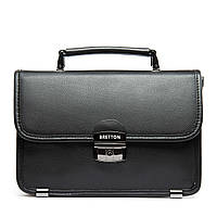 Чоловіча шкіряна сумка барсетка BRETTON  3787-8 black,.Чоловічі сумки оптом  в УкраЇні.