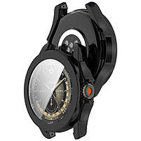 Захисний чохол для смарт годинника Xiaomi Watch S4 Sport з плівкою чорний, фото 3