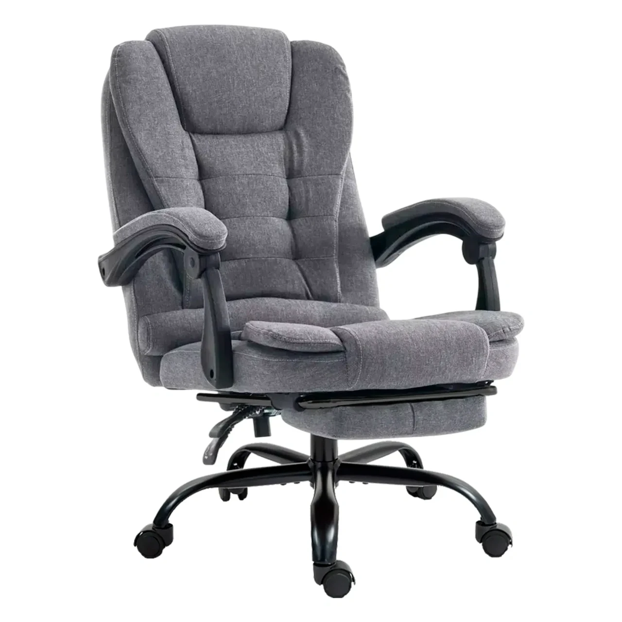 Комп'ютерне крісло до 150 кг DEXON AXIS з тканини зручне посилене офісне крісло керівника директора для кабінету офісу будинку С, фото 1