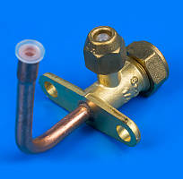 Кутовий сервісний порт 1/4" для кондиціонера