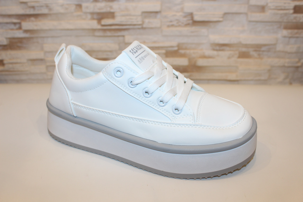 Кросівки жіночі білі Т1939, фото 1