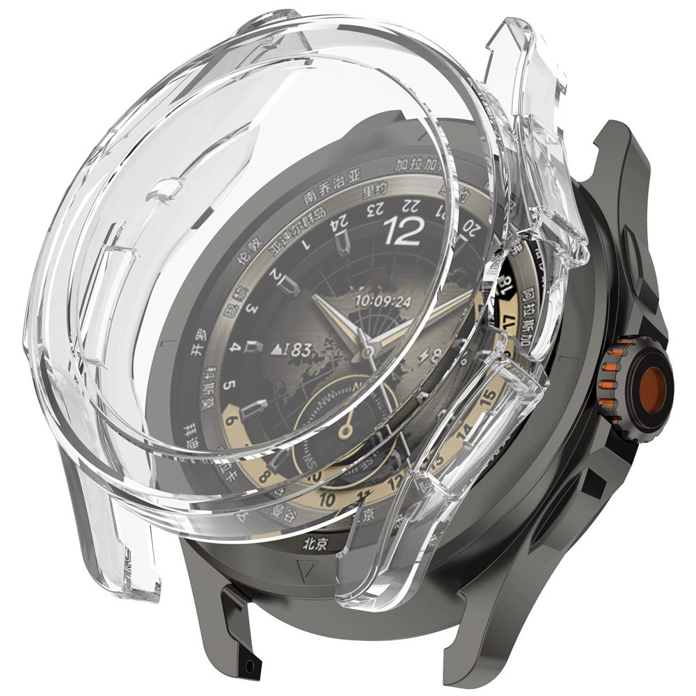 Захисний чохол для смарт годинника Xiaomi Watch S4 Sport з плівкою прозорий, фото 1