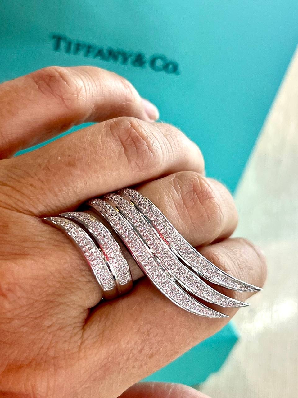 Кільце Тіффані срібло 925, фото 1