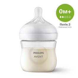 Пляшечка для годування Philips AVENT Natural Природний потік 125 мл (SCY900/01) - оригінал