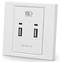 USB розетка REAL-EL Розетка USB (CW-202) - оригінал