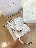 Комплект Діор із перлів