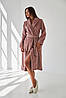 Халат жіночий довгий із плюшу 0228 Barwa Garments, фото 2