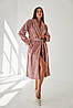 Халат жіночий довгий із плюшу 0228 Barwa Garments, фото 3