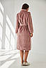 Халат жіночий довгий із плюшу 0228 Barwa Garments, фото 4