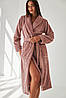 Халат жіночий довгий із плюшу 0228 Barwa Garments, фото 9
