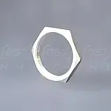 Контргайка муфтова нержавіюча Ду50 (2"), н/ж сталь AISI304, різьба BSPP G2", Class 150 (PN20), фото 8