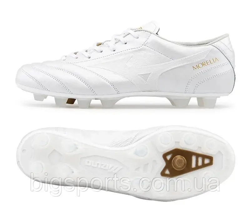 Бутсы Mizuno Morelia UL Japan 40th "White/White" (арт. P1GA259999), фото 1