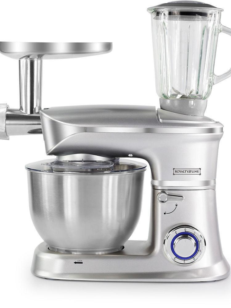 Кухонний комбайн 3в1 Royalty Line RL-PKM-1900.7 BG 1900 Вт Сріблястий