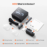Відеореєстратор Xiaomi 70mai Dash Cam M310 1296P 130° WiFi Car DVR Міжнародна версія, фото 6