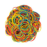 Популярний! Резинки для грошей Axent Standard кольорові, 500 г (D4612) - Краща якість тільки на Nukleon.com.ua