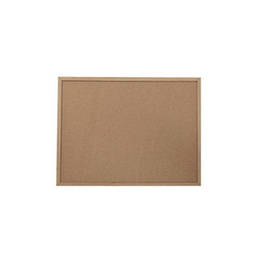 Офісна дошка H-Tone коркова 60х80 см, дерев&apos;яна рамка (BOARD-HT-JJ411312-3) - оригінал