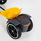 Дитячий електрокарт 110x58x60см, до 30 кг, M 6072, Жовтий / Електрокарт дитячий одномісний / Електрокартинг, фото 7