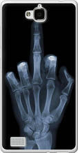Чохол на Huawei Honor 3C Рука через рентген "1007u-307-851"