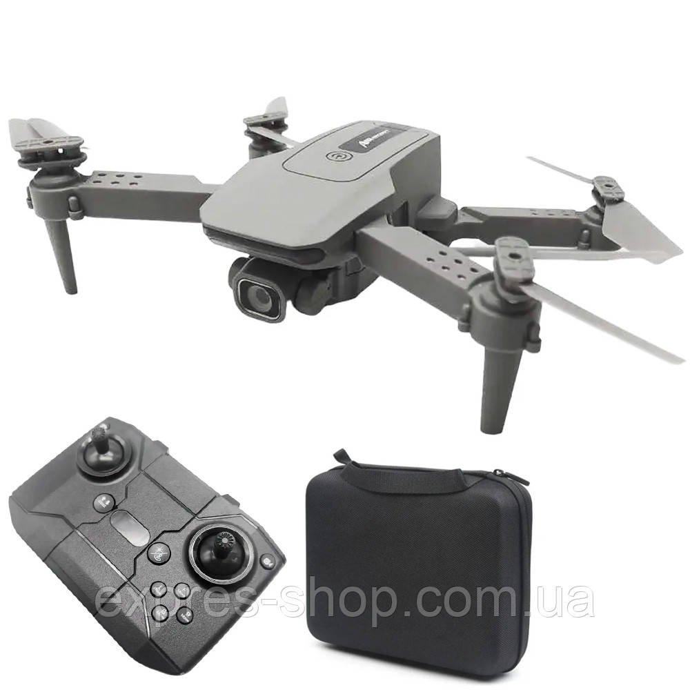 Квадрокоптер LH-X62WF з камерою 720P у чохлі / Складаний міні дрон / Коптер з пультом, фото 1