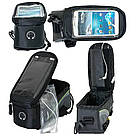 Велосумка на раму + місце під смартфон 6,5", VELORITM / Водонепроникна велосипедна сумка на раму, фото 8