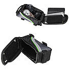 Велосумка на раму + місце під смартфон 6,5", VELORITM / Водонепроникна велосипедна сумка на раму, фото 9