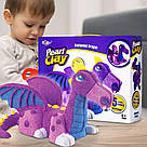 Набір для дитячої творчості "Дракон" PEARL CLAY 808-30 / Дитячий кульковий кінетичний пластилін для ліплення, фото 7