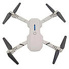 Квадрокоптер із 2 камерами 4K, до 20 хв, до 100 м, + кейс, E88 Dual, Білий / Коптер портативний/Дрон з камерою, фото 4