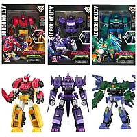 Набір роботи Dinoster 3 шт 12,7 см Раптор Трон Стего Бласт Вінг Моса Шторм , Міккі Маус