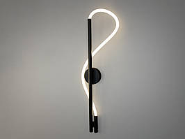 Світлодіодний бра Ropelight чорний 14Вт сучасна естетика